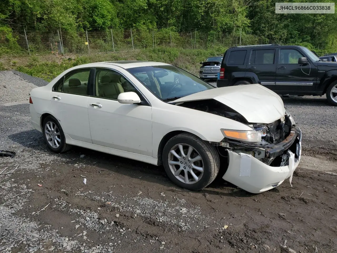 2006 Acura Tsx VIN: JH4CL96866C033838 Lot: 56176695