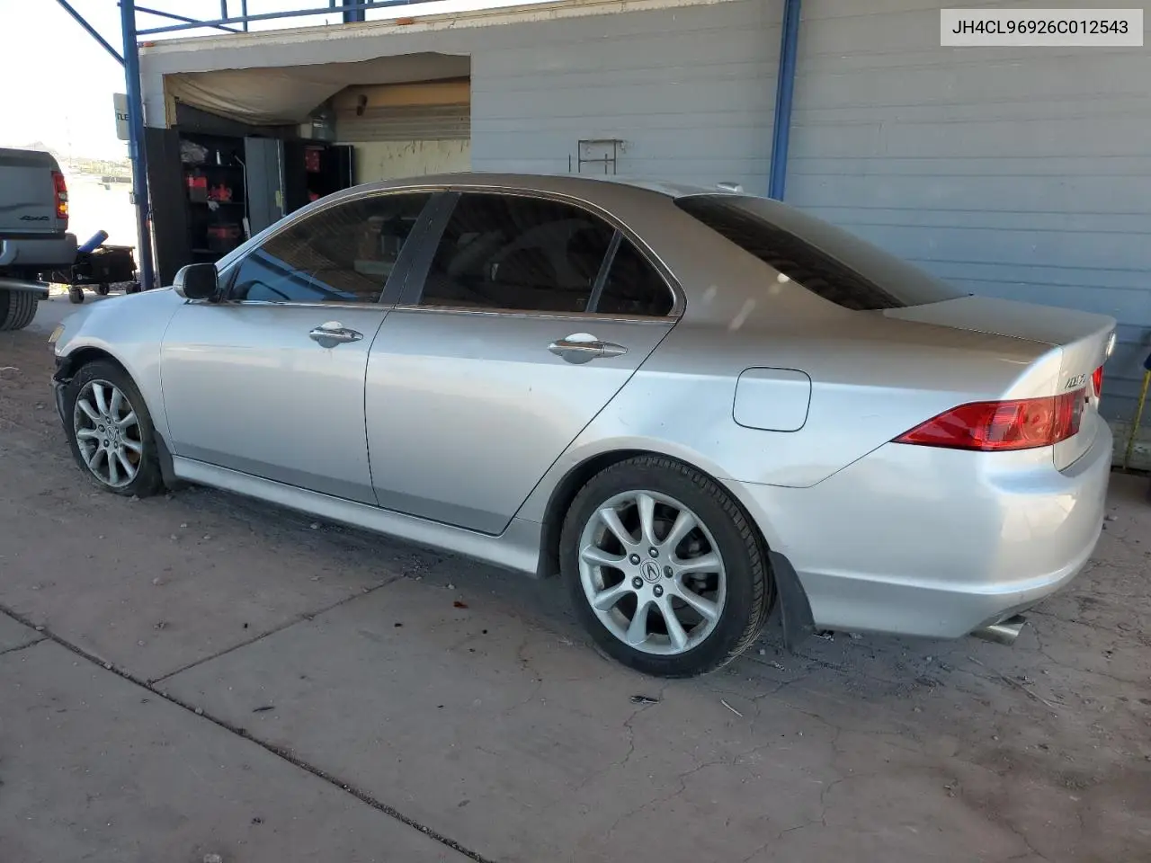 2006 Acura Tsx VIN: JH4CL96926C012543 Lot: 56242945