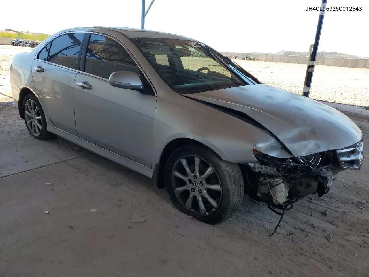 2006 Acura Tsx VIN: JH4CL96926C012543 Lot: 56242945