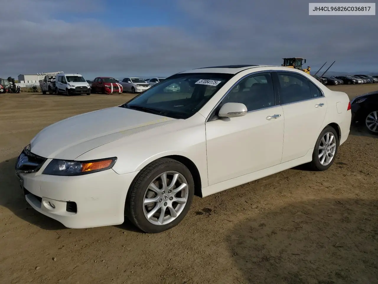 2006 Acura Tsx VIN: JH4CL96826C036817 Lot: 57084175