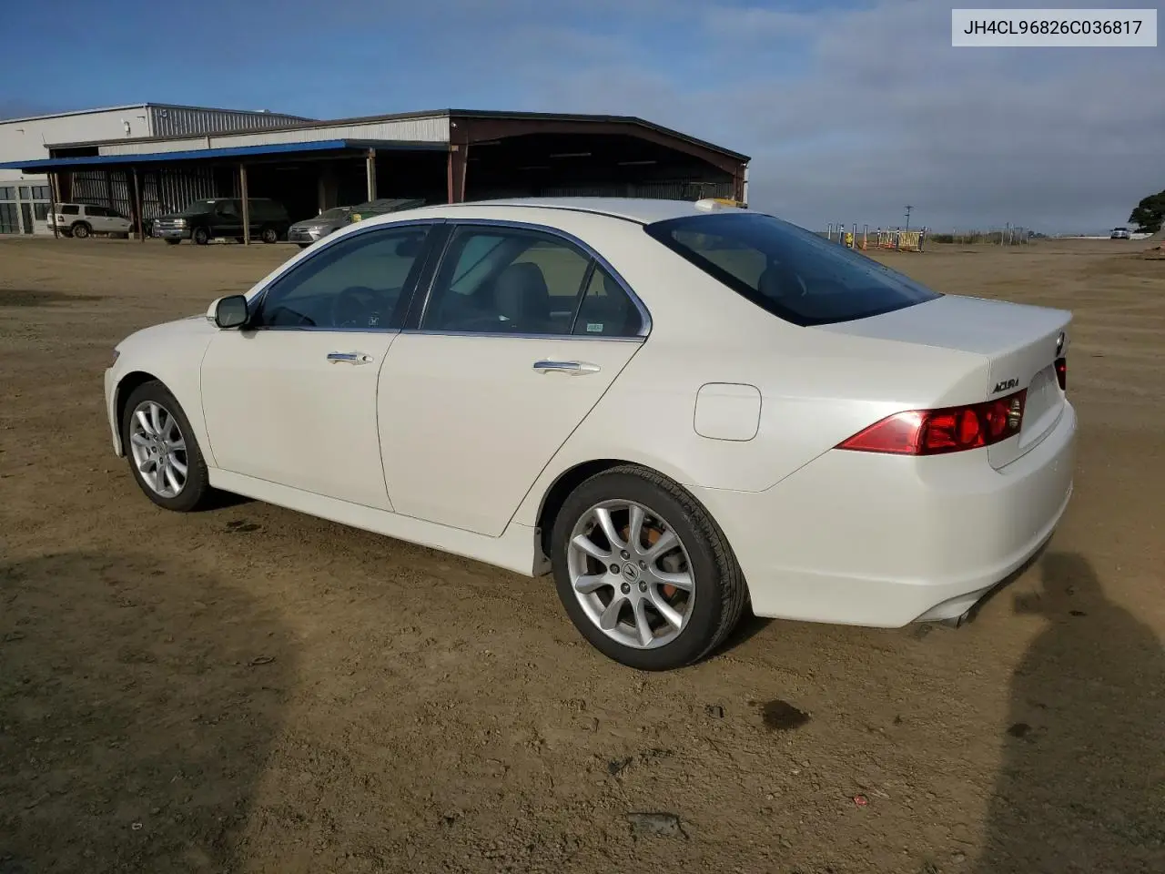 2006 Acura Tsx VIN: JH4CL96826C036817 Lot: 57084175