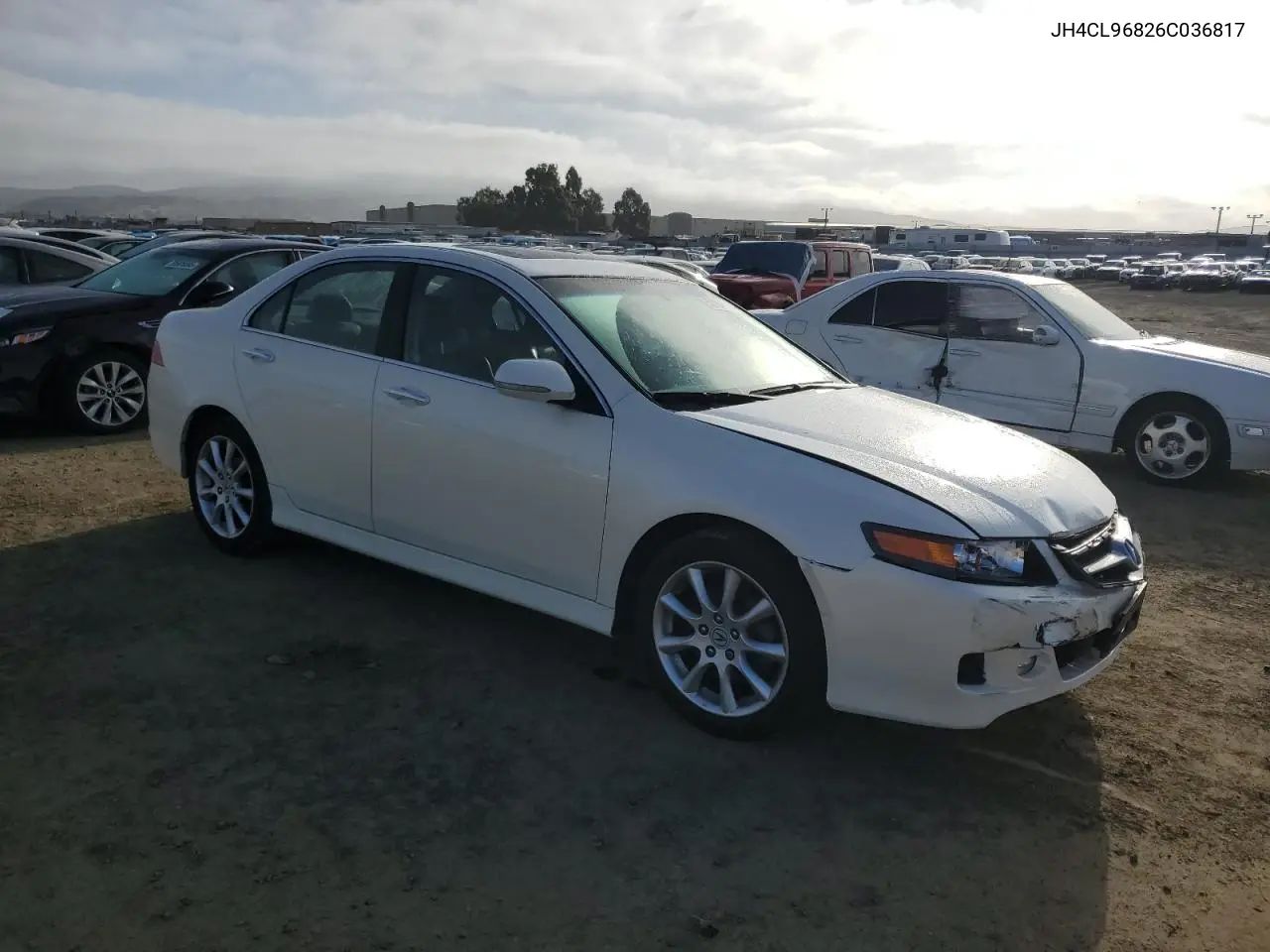 2006 Acura Tsx VIN: JH4CL96826C036817 Lot: 57084175