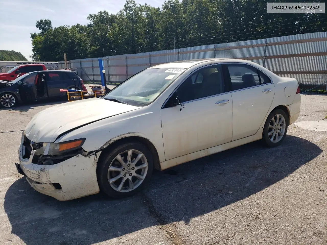 2006 Acura Tsx VIN: JH4CL96946C032549 Lot: 61558445