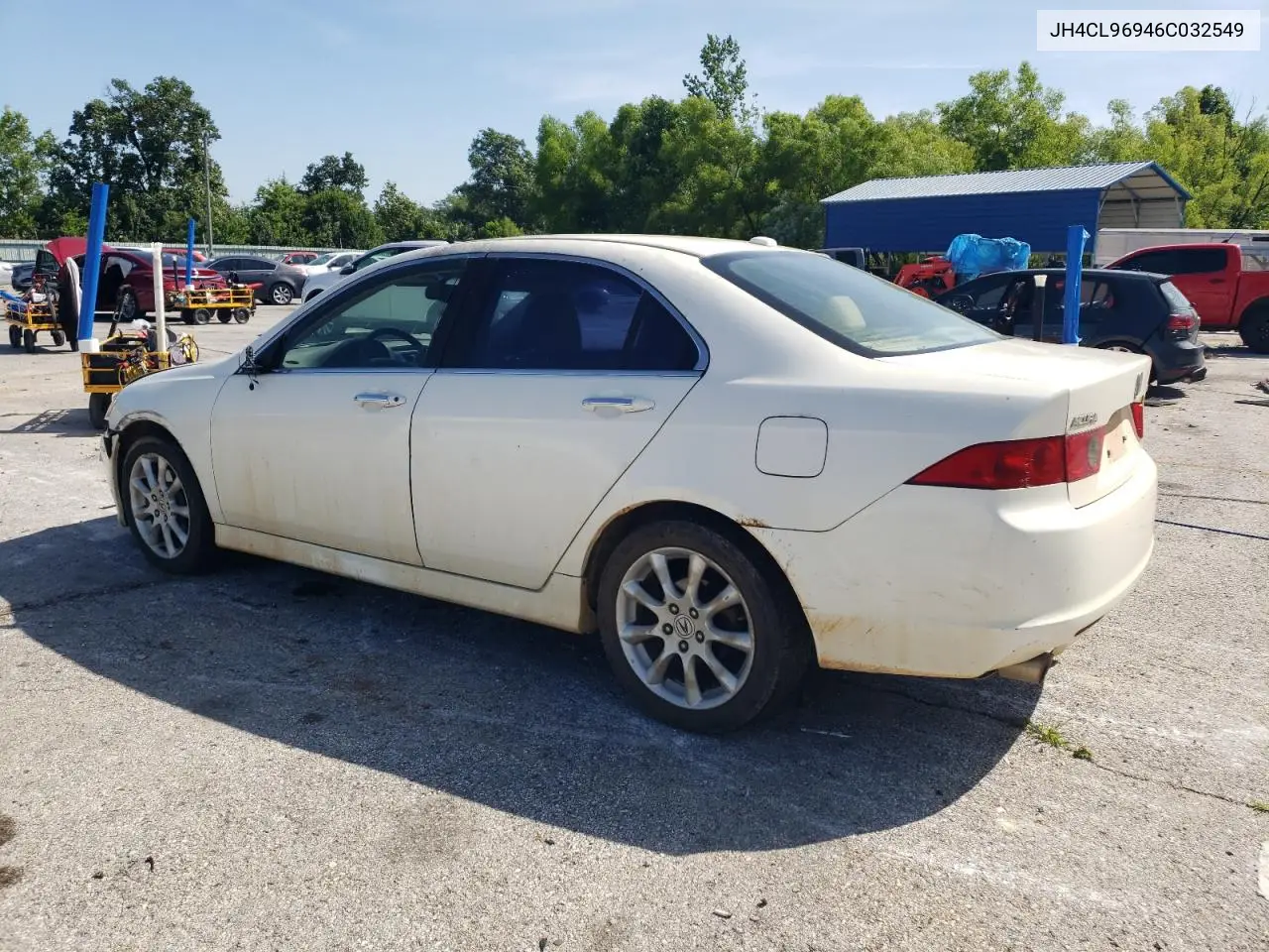 2006 Acura Tsx VIN: JH4CL96946C032549 Lot: 61558445