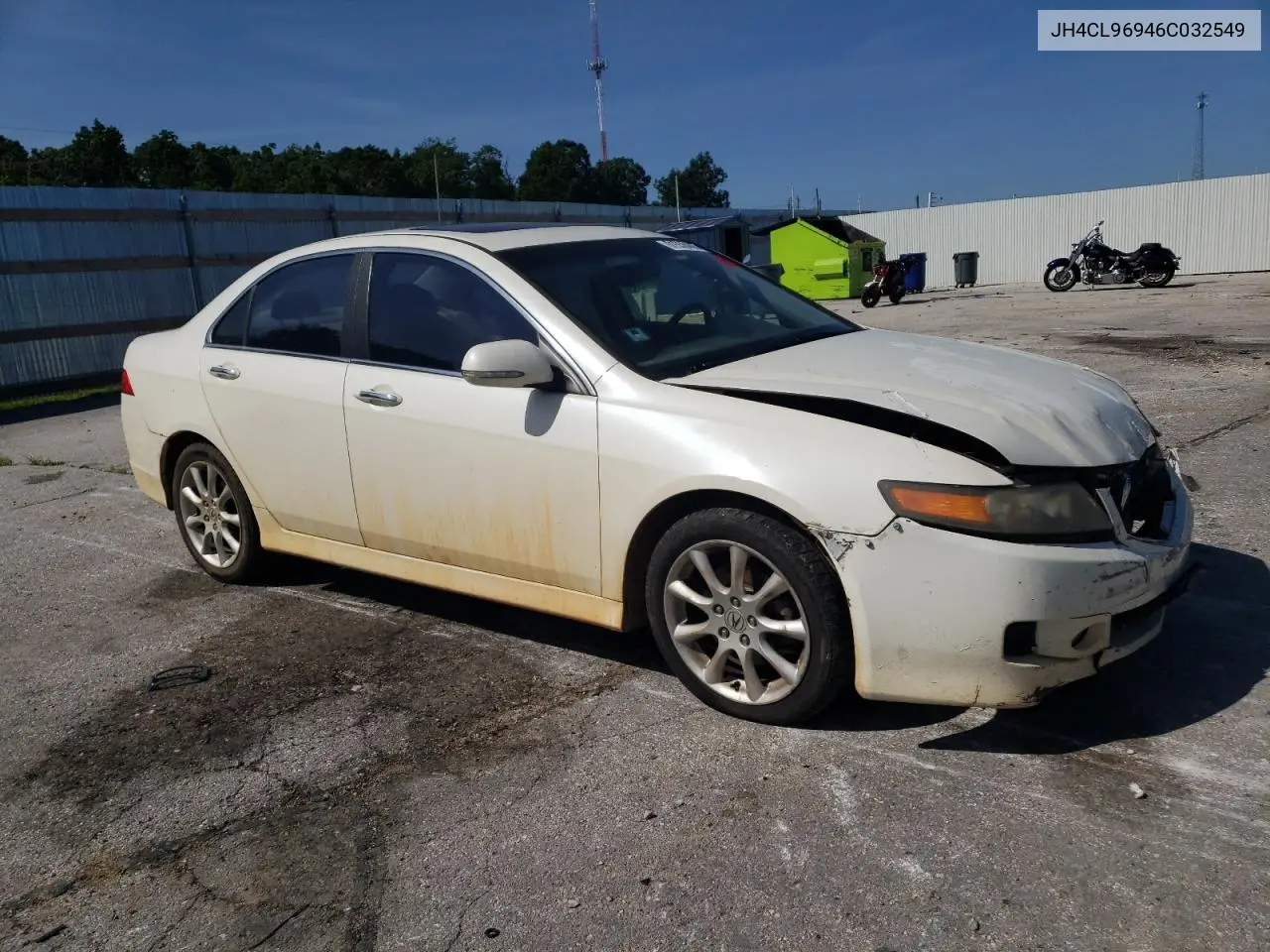 2006 Acura Tsx VIN: JH4CL96946C032549 Lot: 61558445