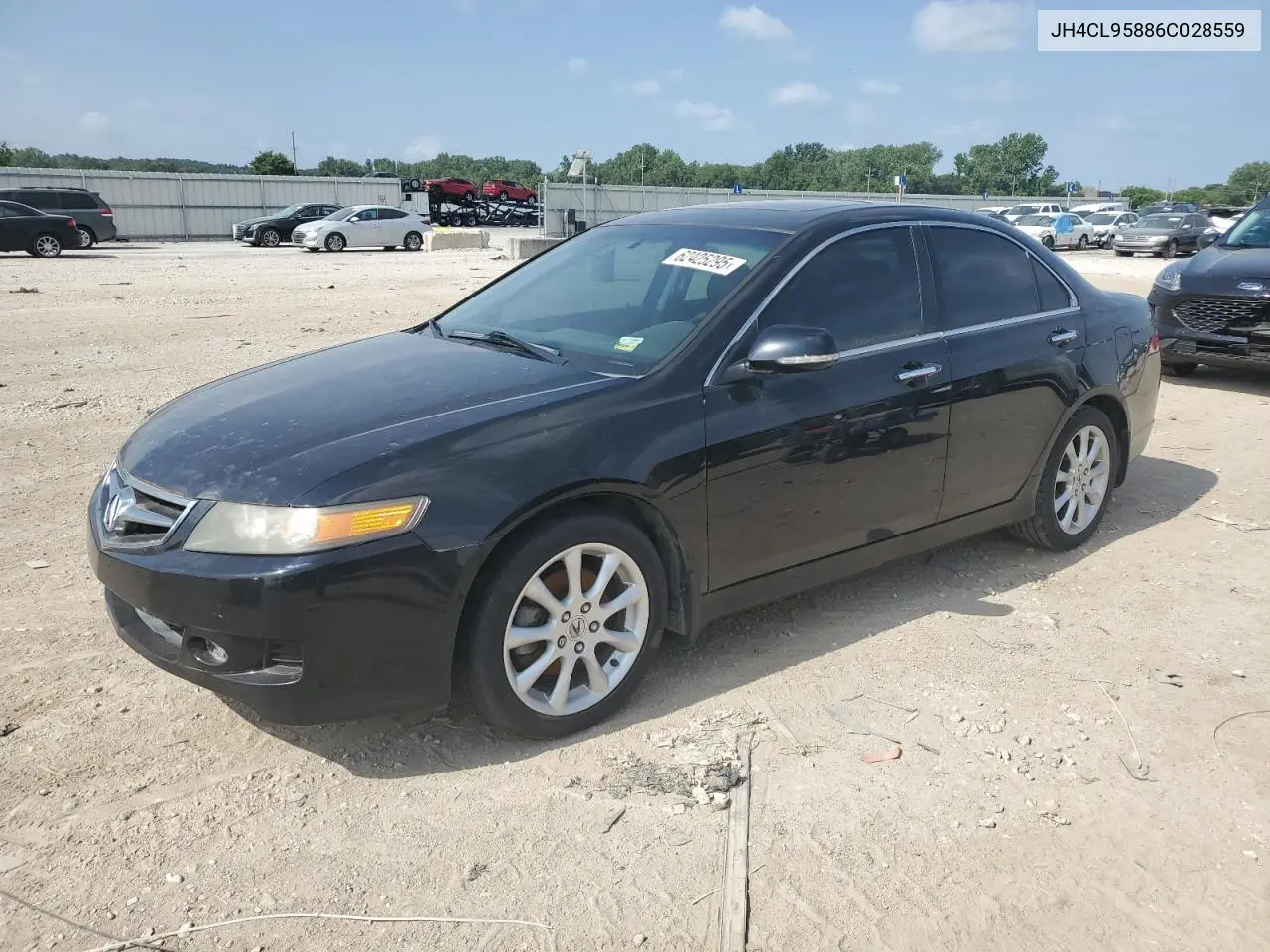 2006 Acura Tsx VIN: JH4CL95886C028559 Lot: 62425295