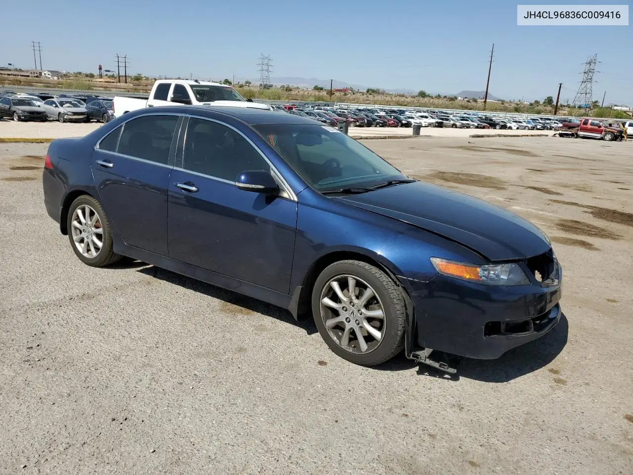 2006 Acura Tsx VIN: JH4CL96836C009416 Lot: 62914655