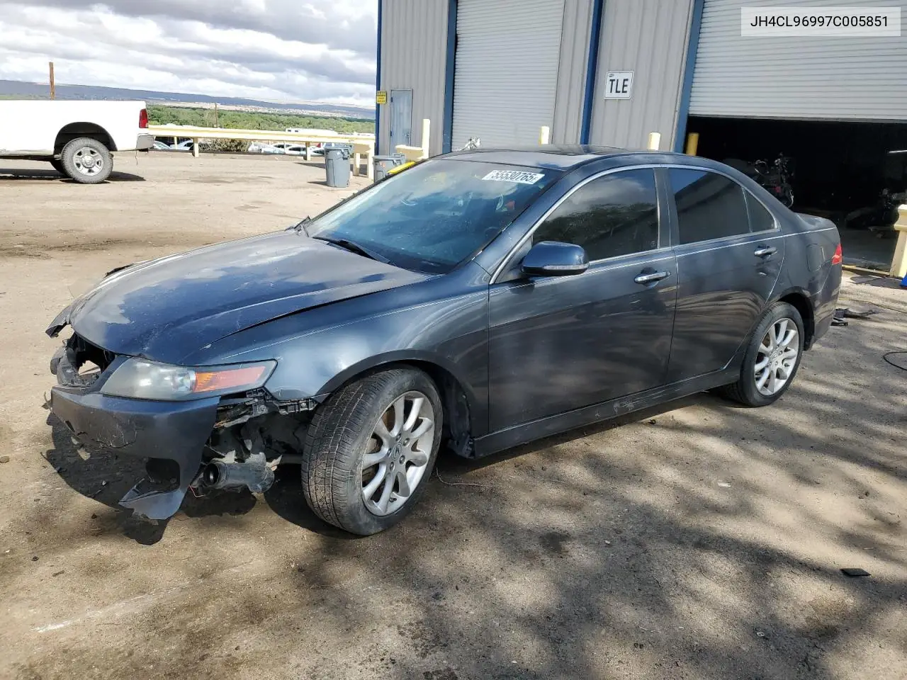 2007 Acura Tsx VIN: JH4CL96997C005851 Lot: 55530765