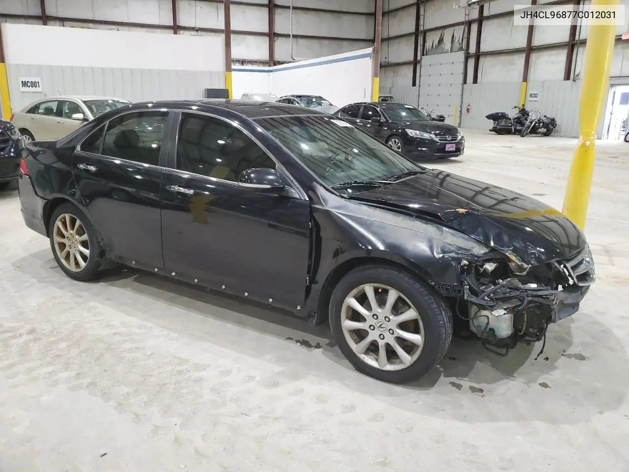 2007 Acura Tsx VIN: JH4CL96877C012031 Lot: 55570415