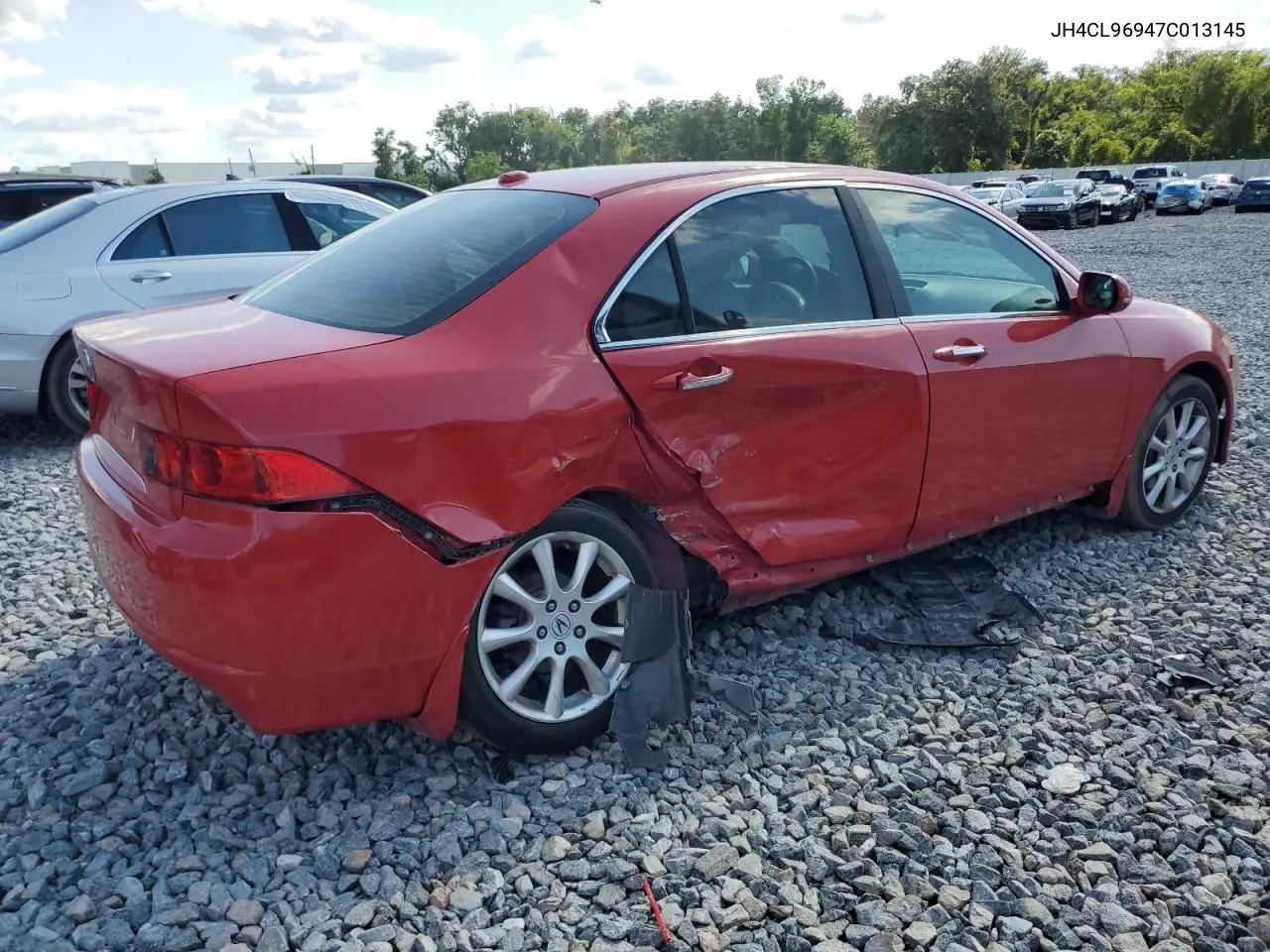 2007 Acura Tsx VIN: JH4CL96947C013145 Lot: 56888725