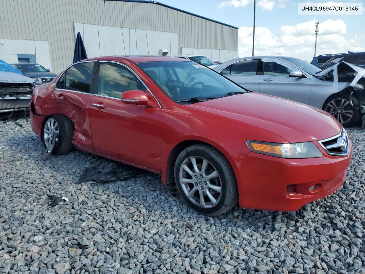2007 Acura Tsx VIN: JH4CL96947C013145 Lot: 56888725