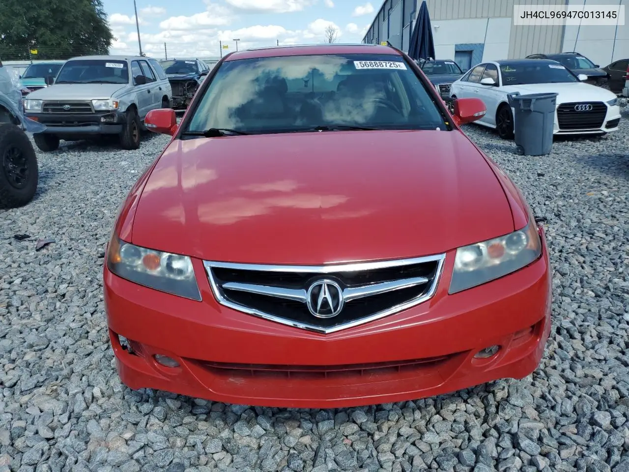 2007 Acura Tsx VIN: JH4CL96947C013145 Lot: 56888725