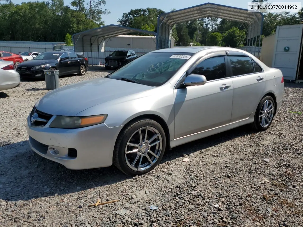 2007 Acura Tsx VIN: JH4CL96877C014992 Lot: 60492305