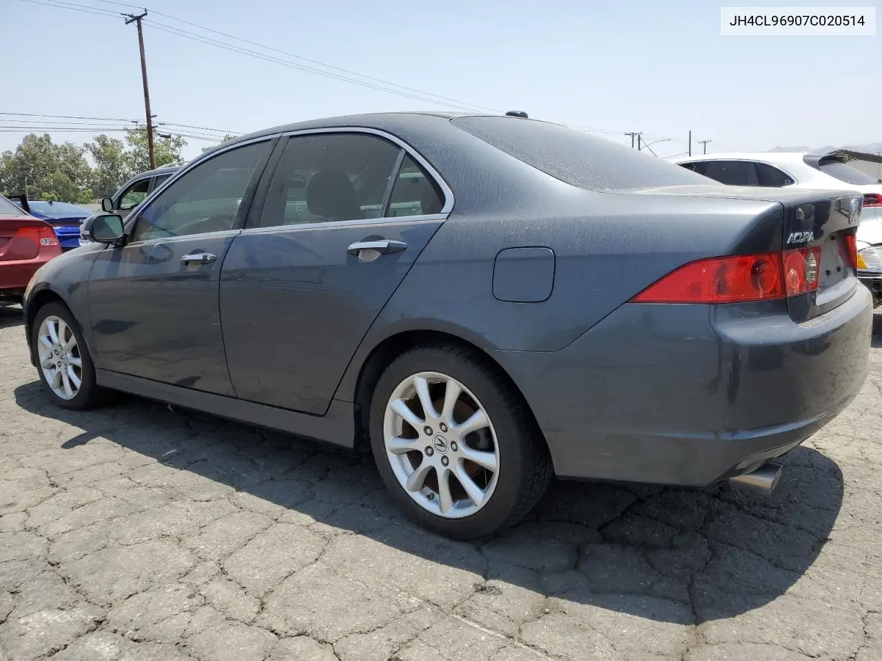 2007 Acura Tsx VIN: JH4CL96907C020514 Lot: 62592535
