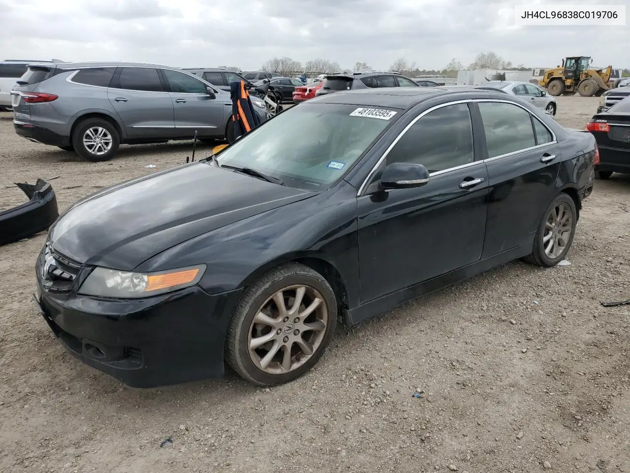 2008 Acura Tsx VIN: JH4CL96838C019706 Lot: 48103595