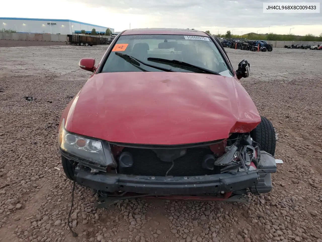 2008 Acura Tsx VIN: JH4CL968X8C009433 Lot: 55860975