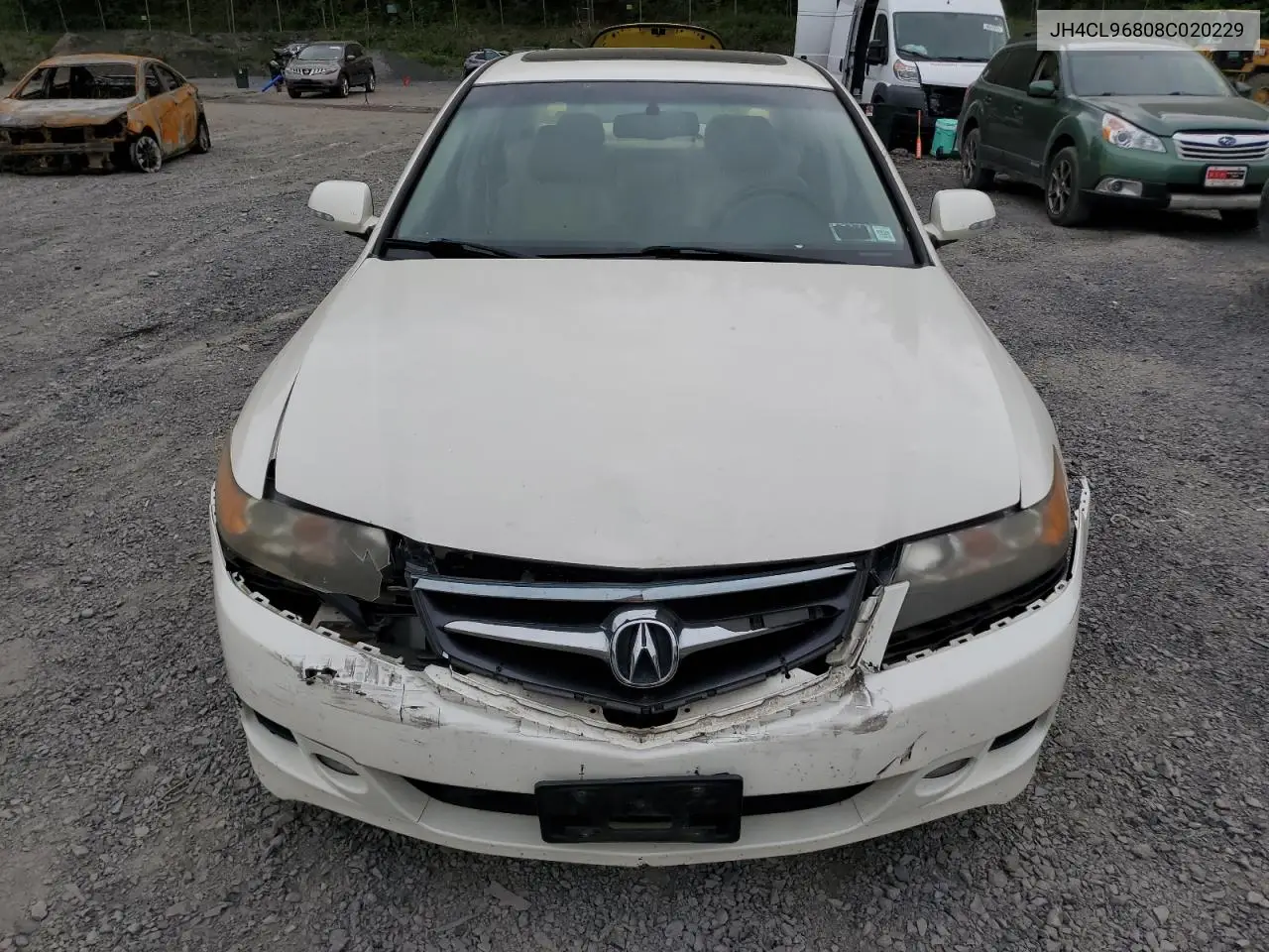 2008 Acura Tsx VIN: JH4CL96808C020229 Lot: 56727245