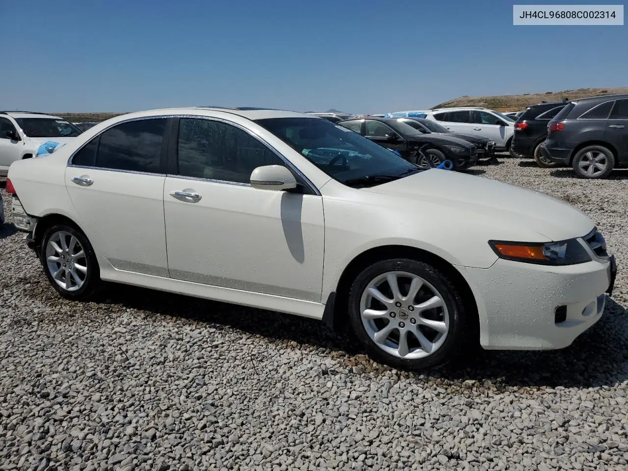 2008 Acura Tsx VIN: JH4CL96808C002314 Lot: 62173475