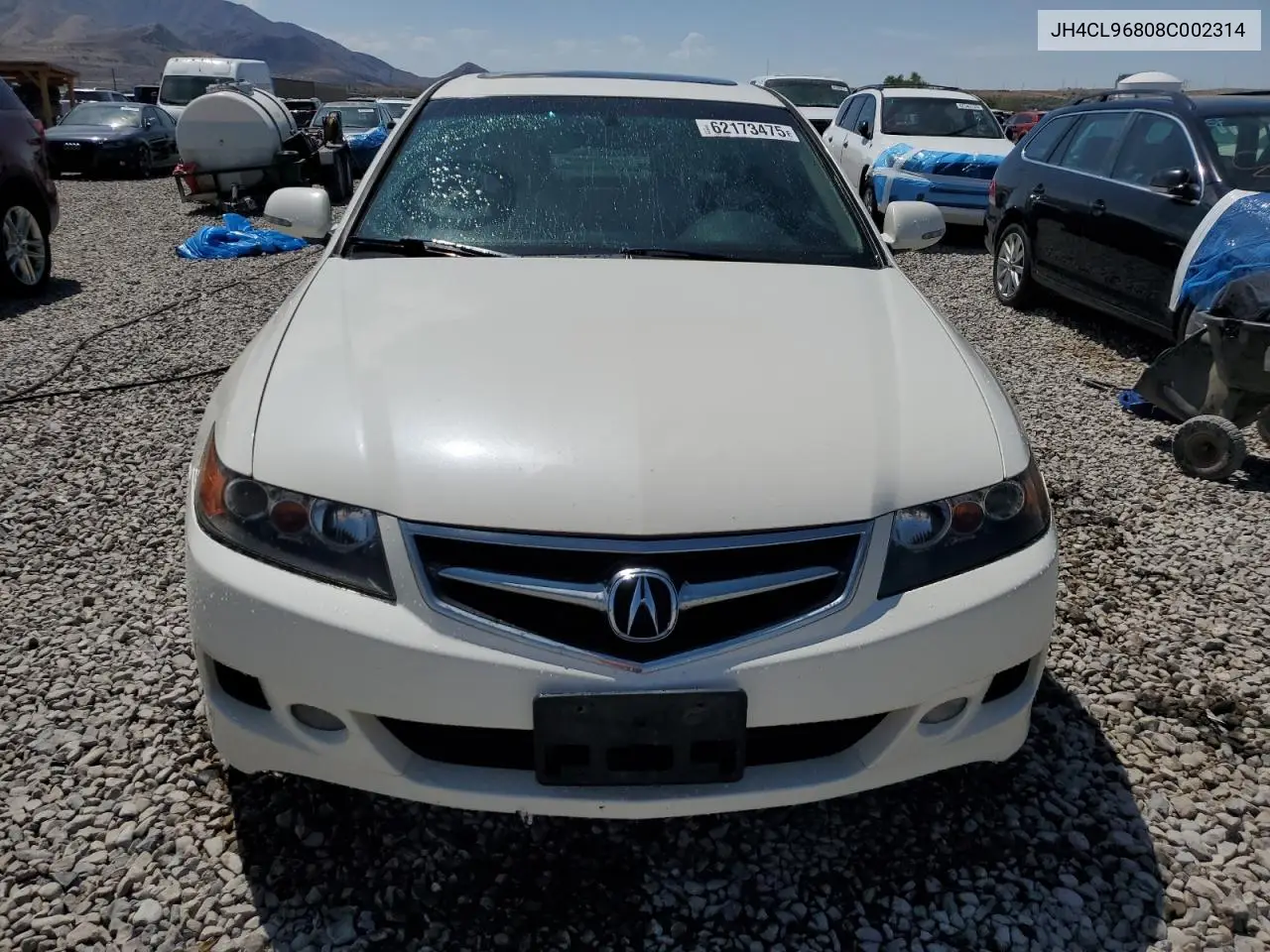 2008 Acura Tsx VIN: JH4CL96808C002314 Lot: 62173475
