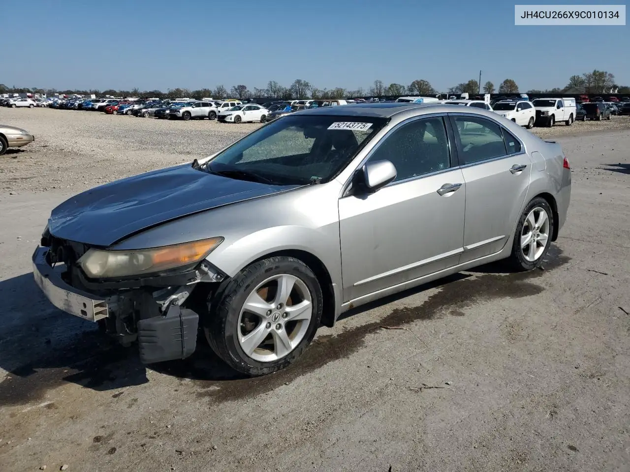 2009 Acura Tsx VIN: JH4CU266X9C010134 Lot: 52143775