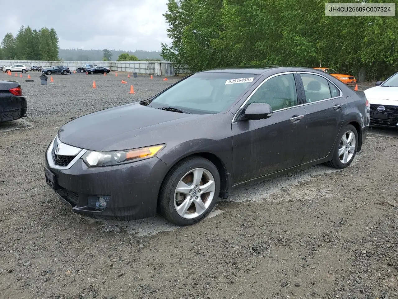 2009 Acura Tsx VIN: JH4CU26609C007324 Lot: 53918455
