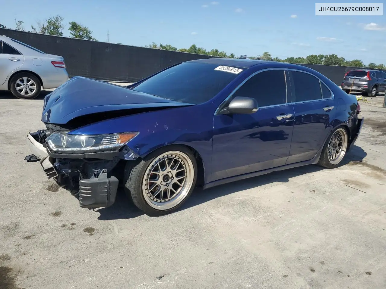 2009 Acura Tsx VIN: JH4CU26679C008017 Lot: 55396915