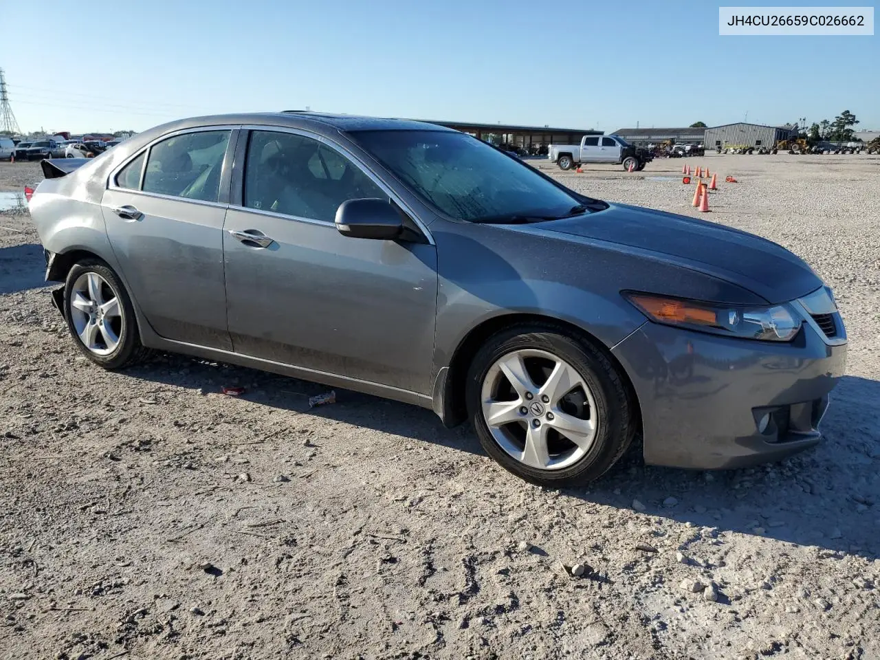 2009 Acura Tsx VIN: JH4CU26659C026662 Lot: 56380455
