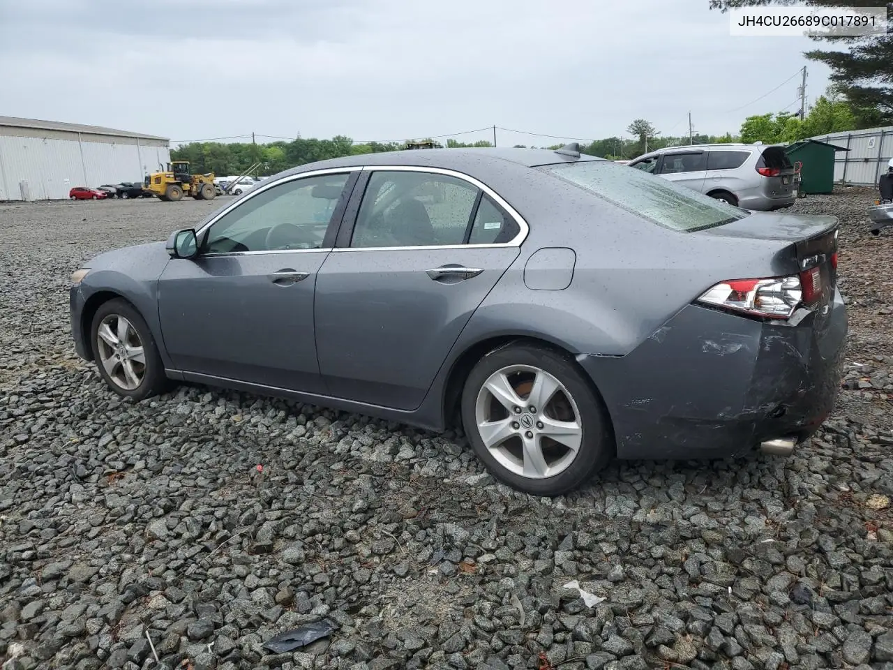 2009 Acura Tsx VIN: JH4CU26689C017891 Lot: 56630625