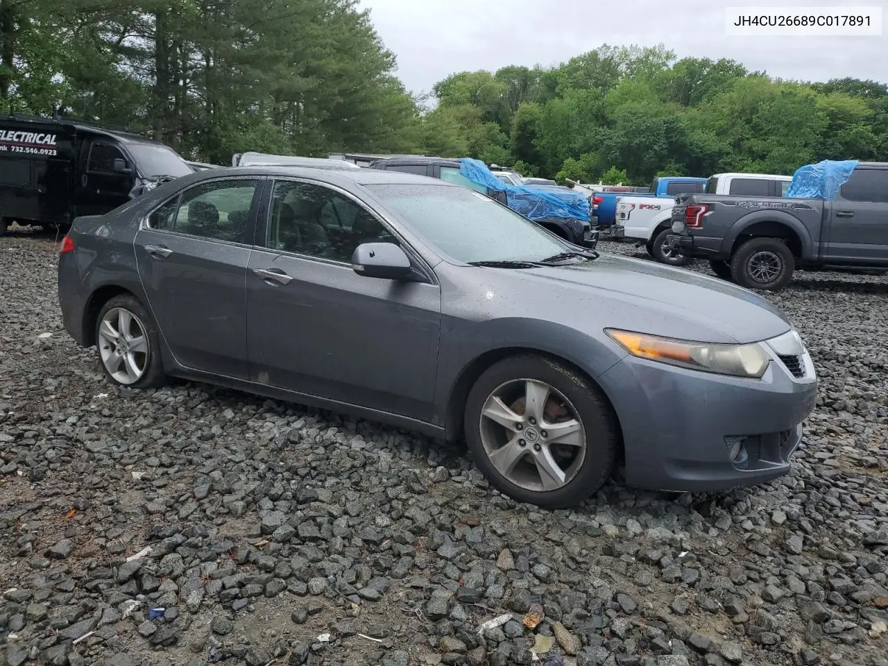 2009 Acura Tsx VIN: JH4CU26689C017891 Lot: 56630625