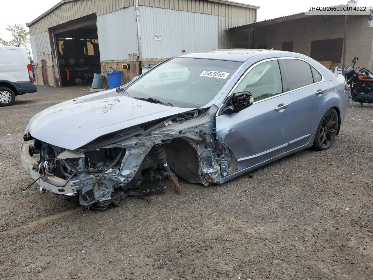 2009 Acura Tsx VIN: JH4CU26609C014922 Lot: 56829565