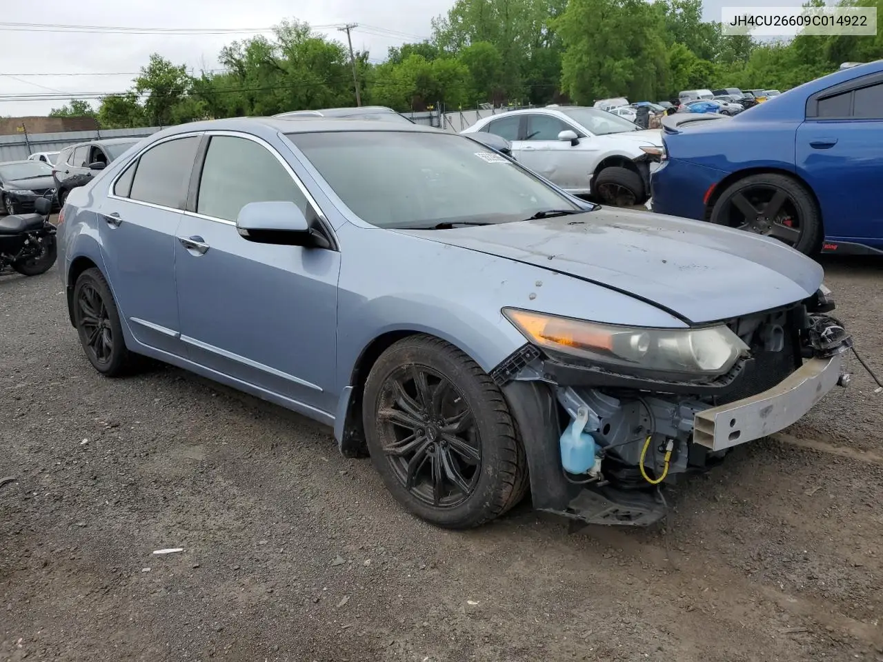 2009 Acura Tsx VIN: JH4CU26609C014922 Lot: 56829565