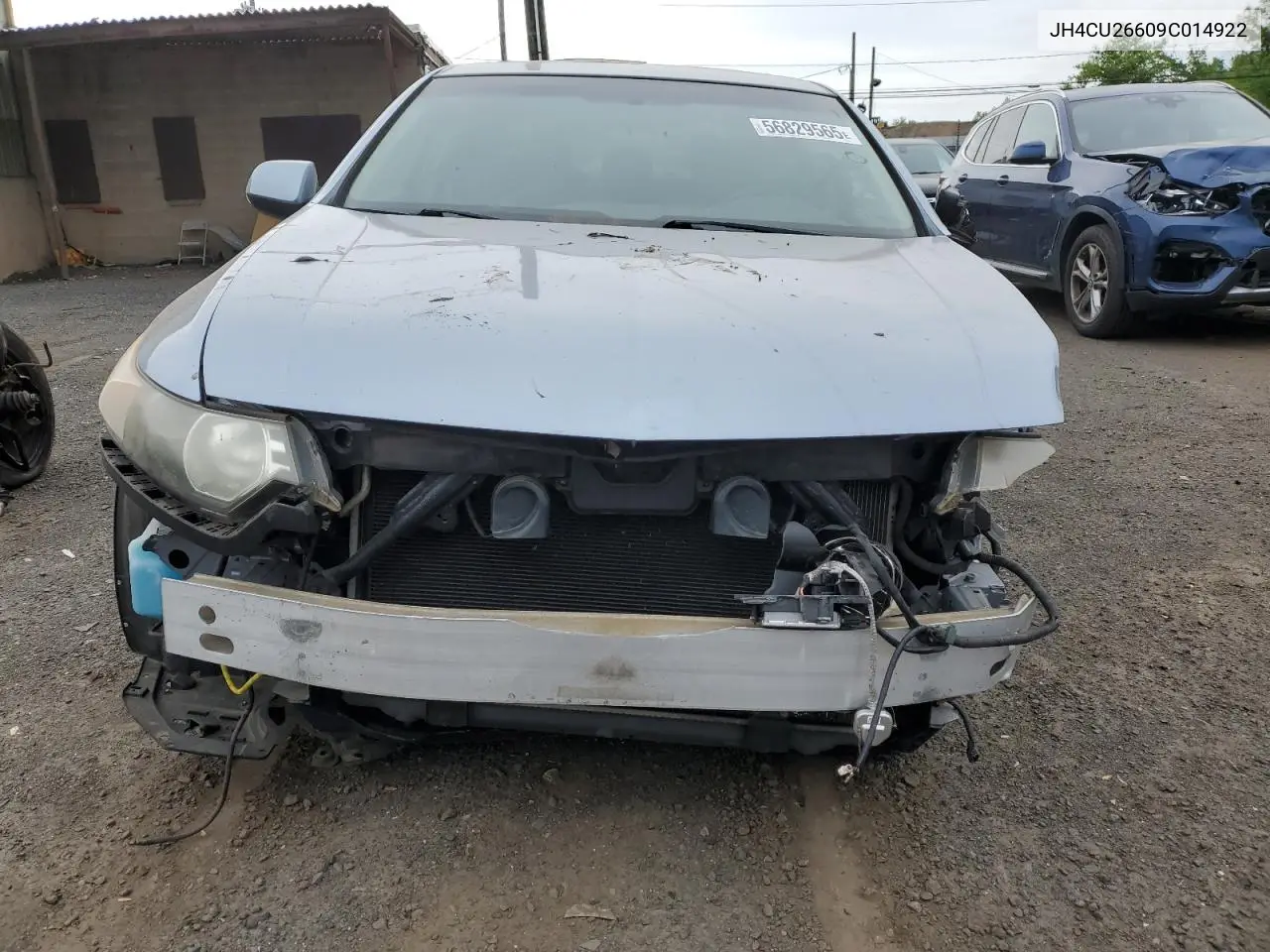 2009 Acura Tsx VIN: JH4CU26609C014922 Lot: 56829565