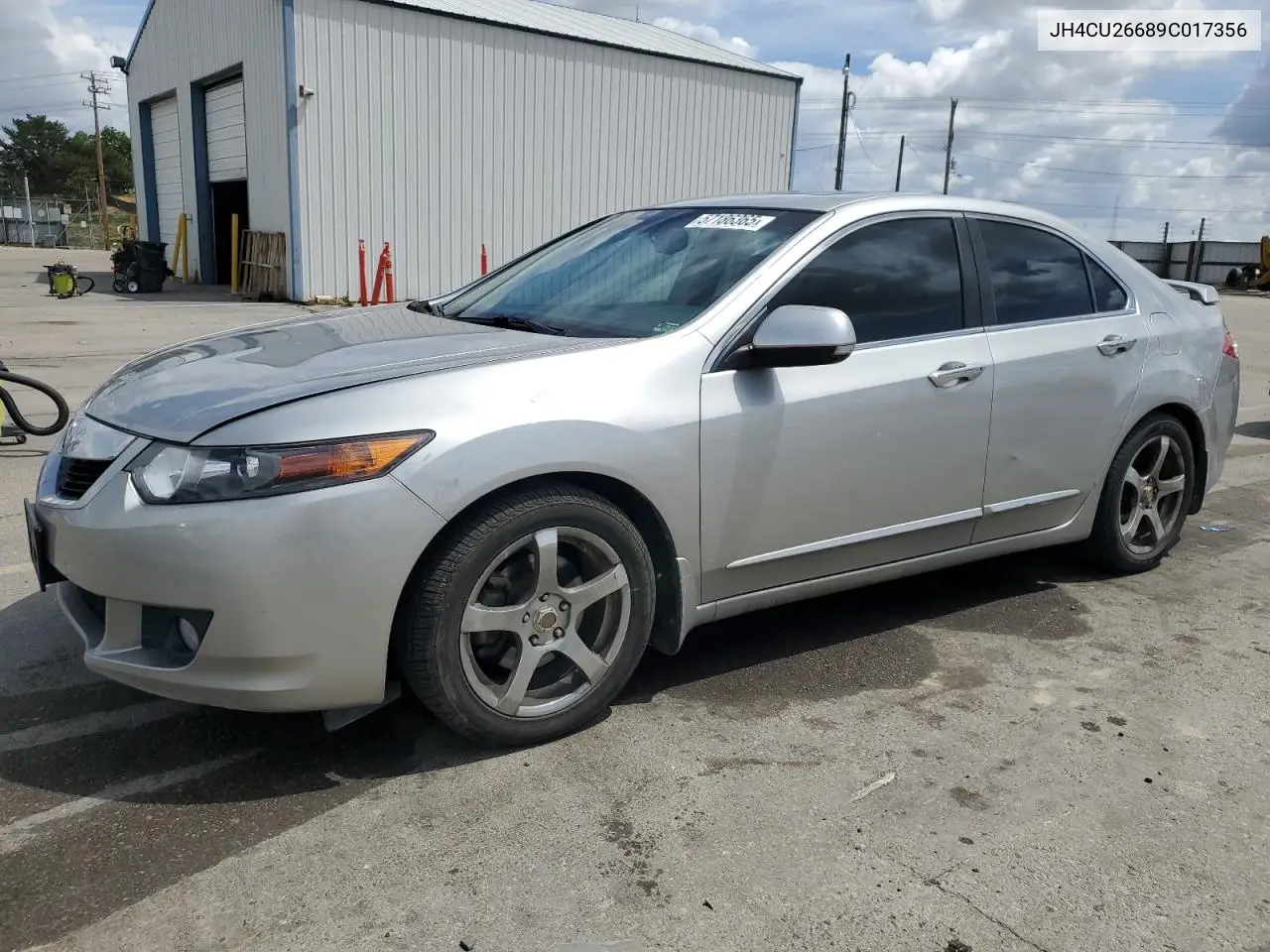 2009 Acura Tsx VIN: JH4CU26689C017356 Lot: 57186365