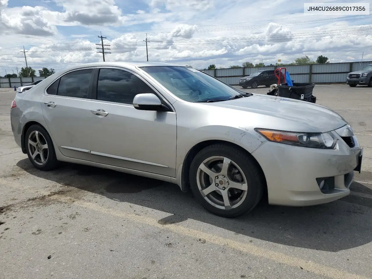 2009 Acura Tsx VIN: JH4CU26689C017356 Lot: 57186365
