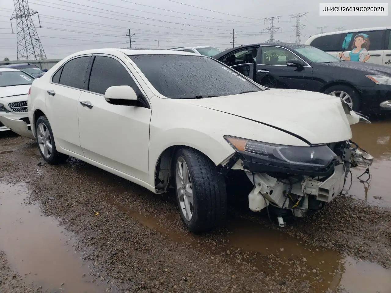 2009 Acura Tsx VIN: JH4CU26619C020020 Lot: 59684505