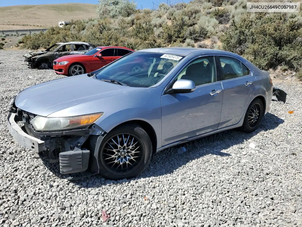 2009 Acura Tsx VIN: JH4CU26649C007987 Lot: 62585475