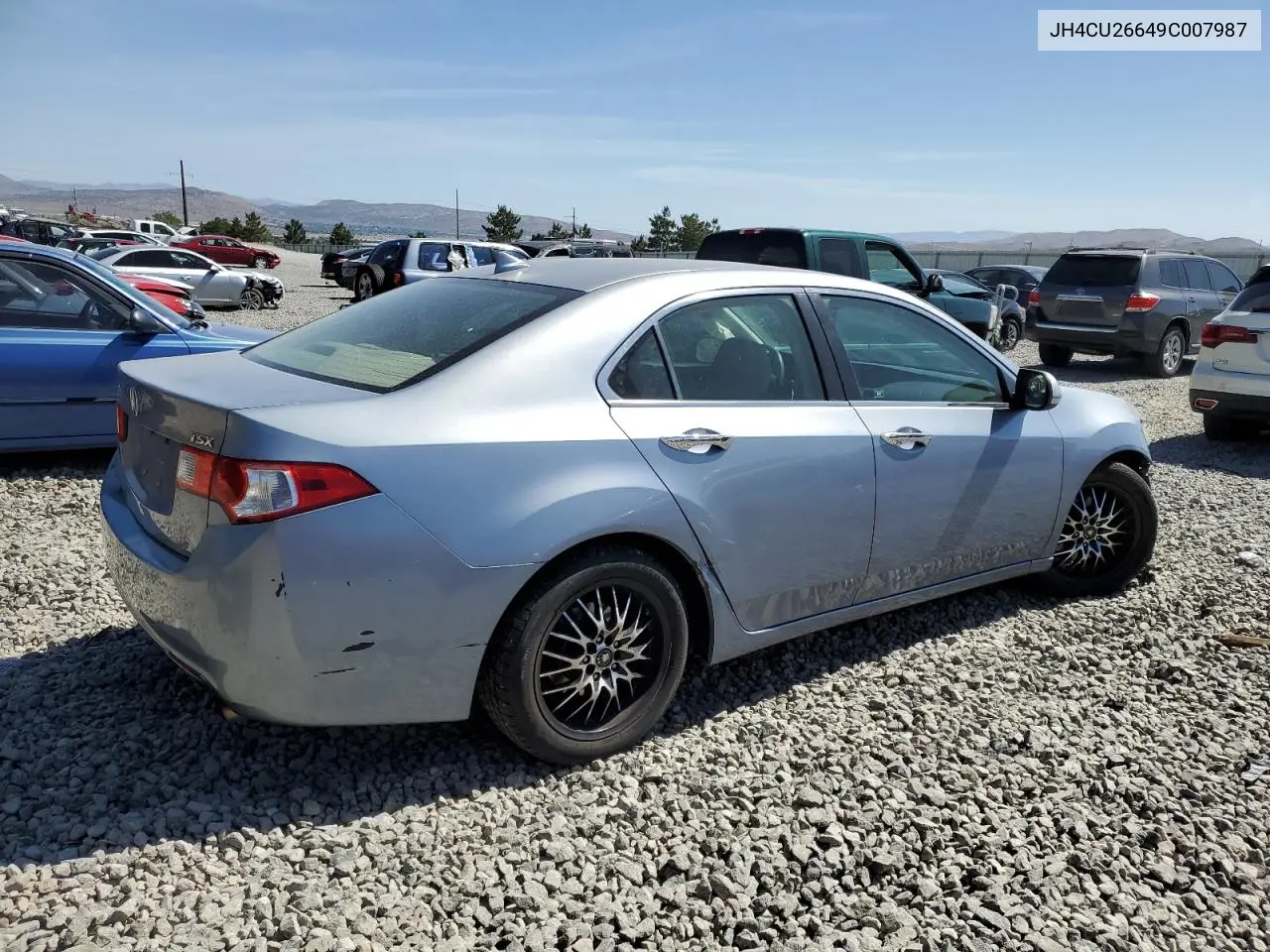 2009 Acura Tsx VIN: JH4CU26649C007987 Lot: 62585475