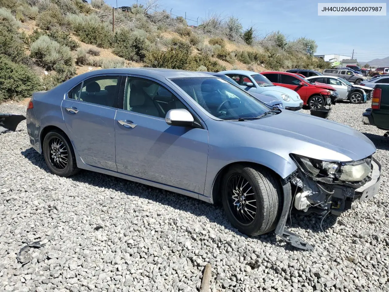 2009 Acura Tsx VIN: JH4CU26649C007987 Lot: 62585475