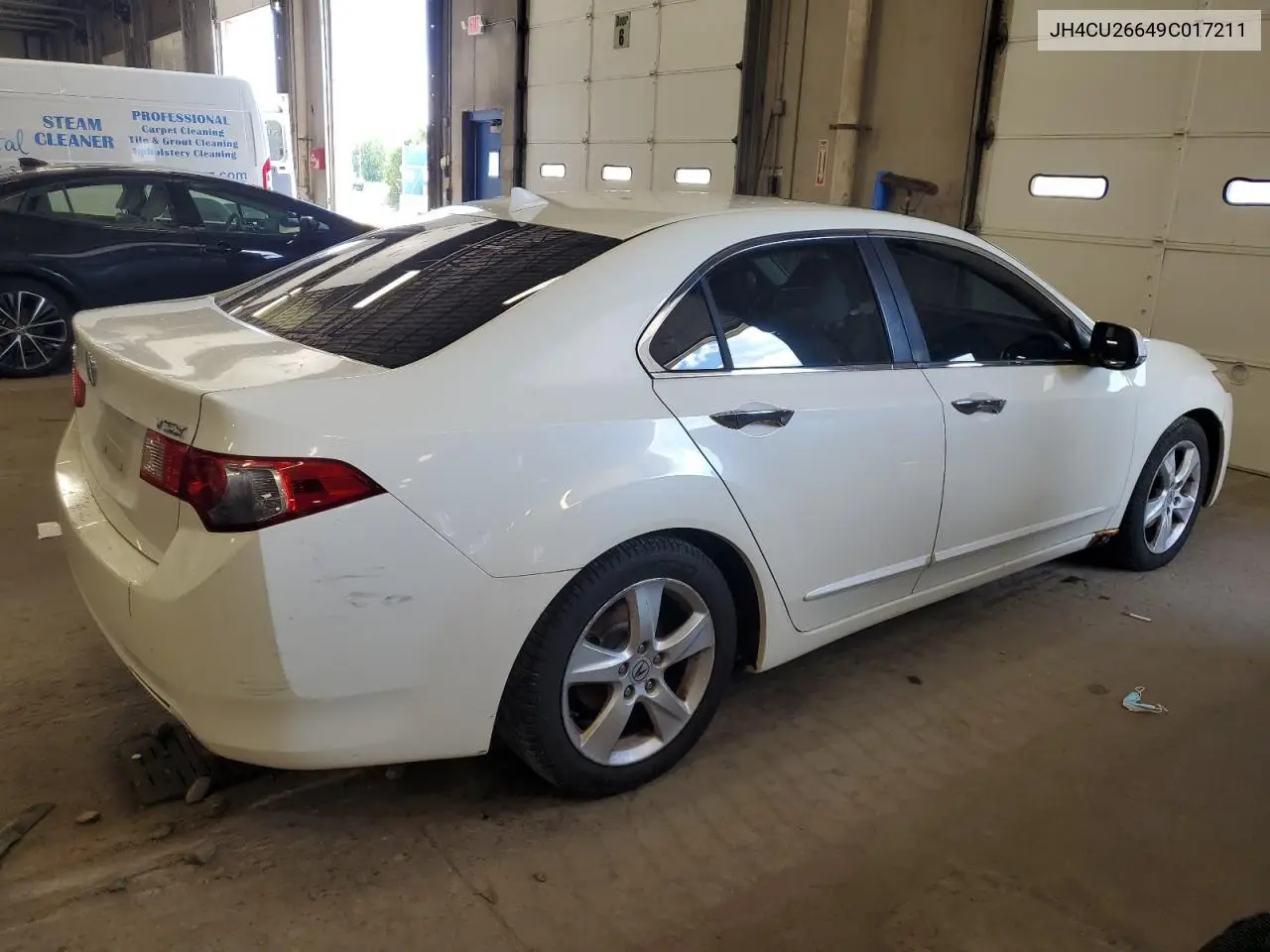 2009 Acura Tsx VIN: JH4CU26649C017211 Lot: 62702635