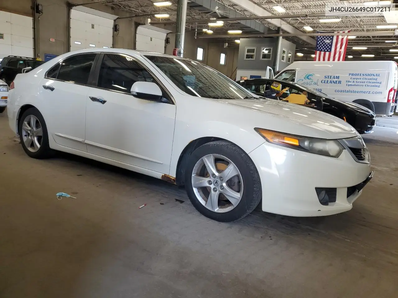 2009 Acura Tsx VIN: JH4CU26649C017211 Lot: 62702635