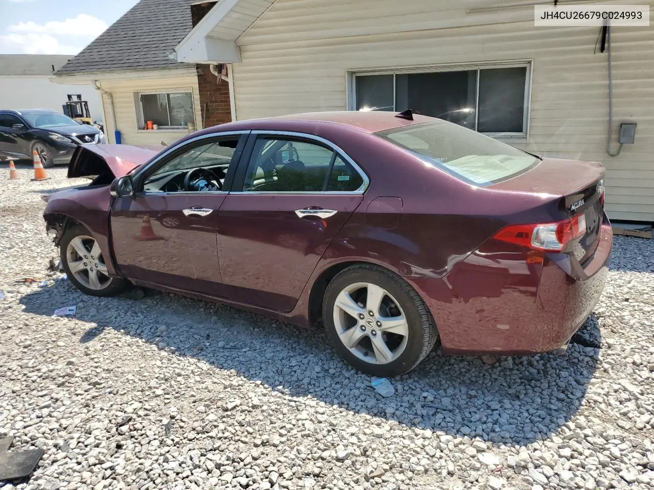 2009 Acura Tsx VIN: JH4CU26679C024993 Lot: 63620055