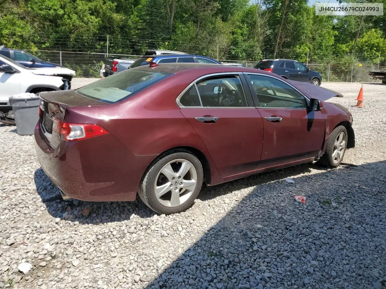 2009 Acura Tsx VIN: JH4CU26679C024993 Lot: 63620055