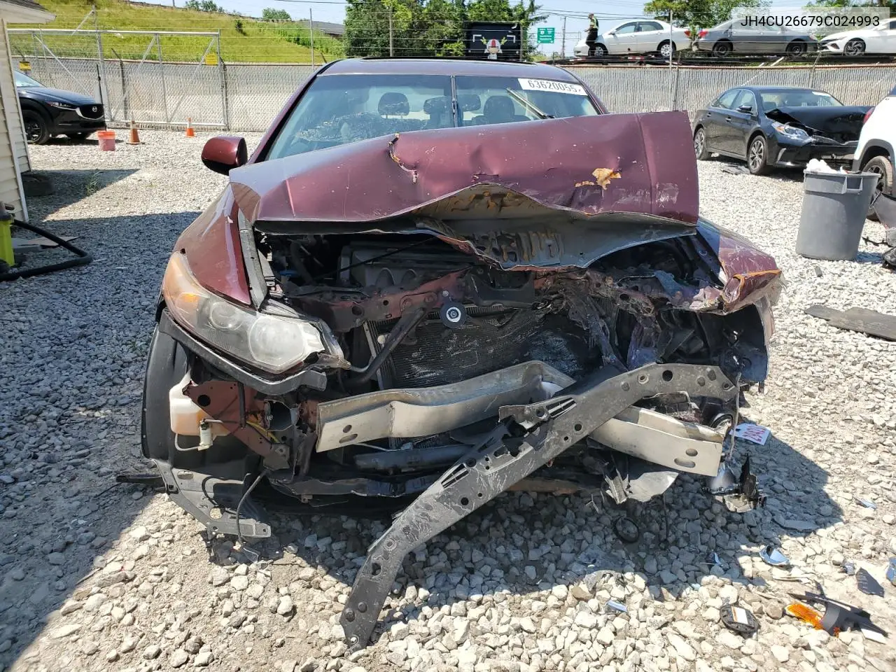 2009 Acura Tsx VIN: JH4CU26679C024993 Lot: 63620055
