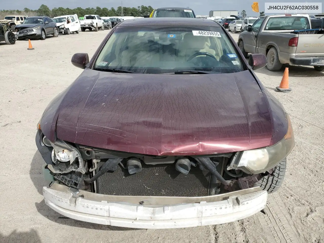 2010 Acura Tsx VIN: JH4CU2F62AC030558 Lot: 48239855