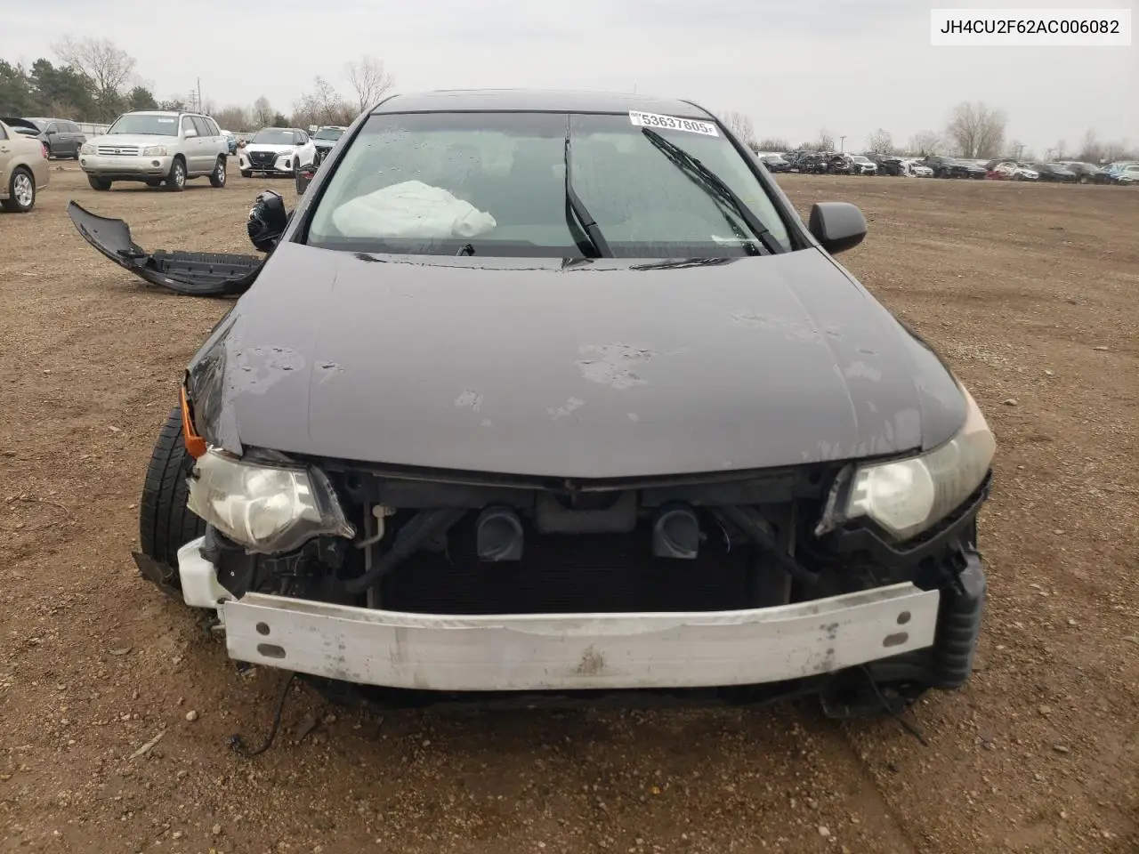 2010 Acura Tsx VIN: JH4CU2F62AC006082 Lot: 53637805