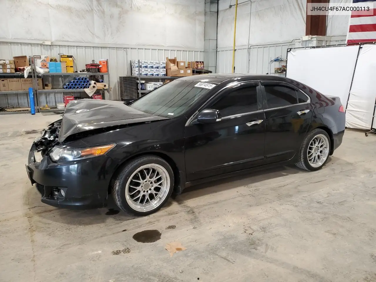 2010 Acura Tsx VIN: JH4CU4F67AC000113 Lot: 56814915