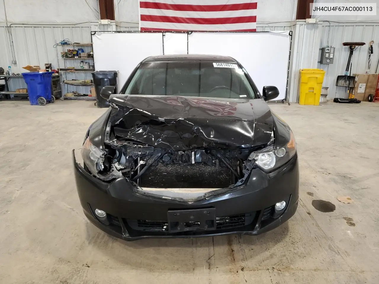 2010 Acura Tsx VIN: JH4CU4F67AC000113 Lot: 56814915