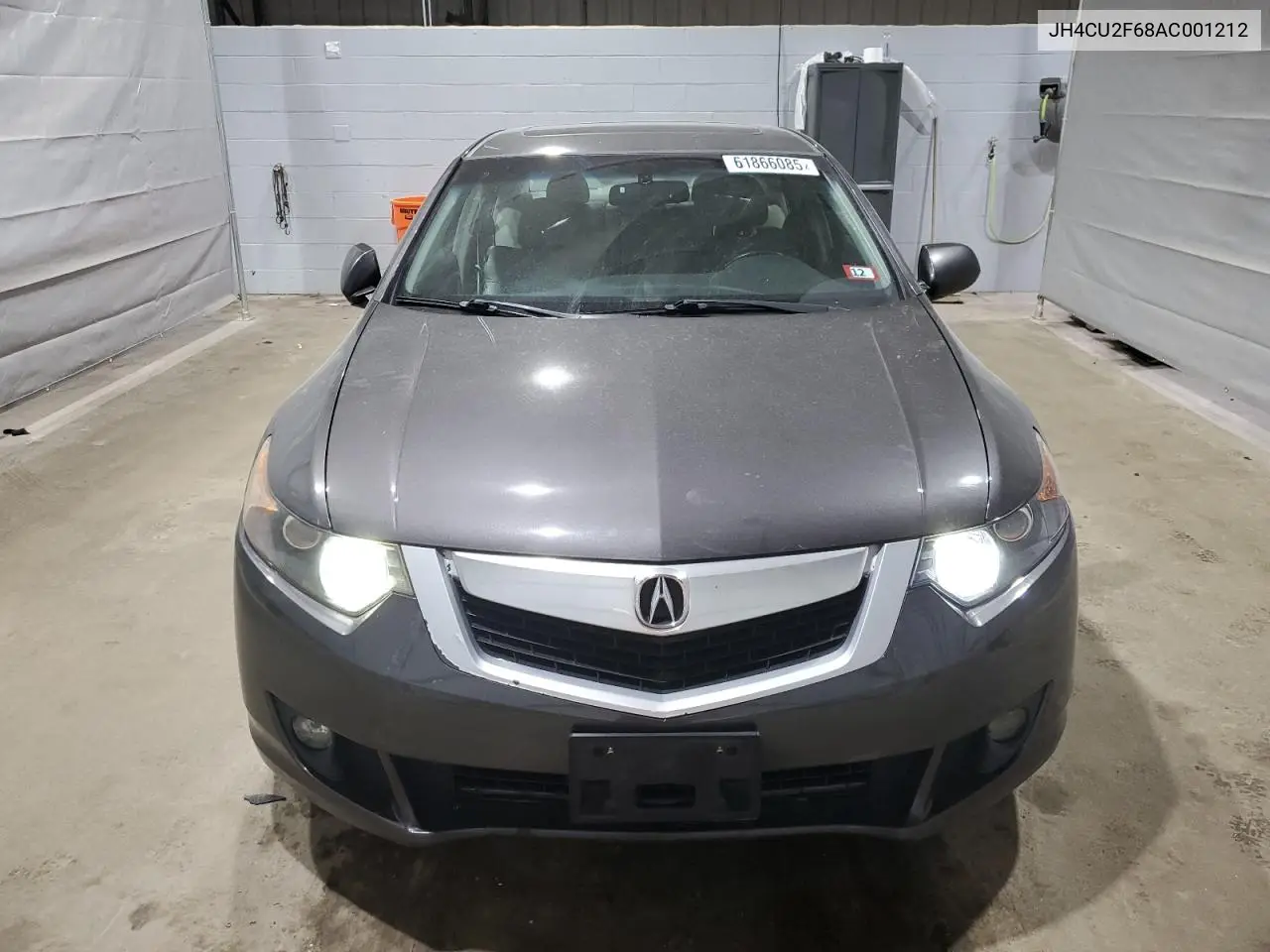 2010 Acura Tsx VIN: JH4CU2F68AC001212 Lot: 61866085