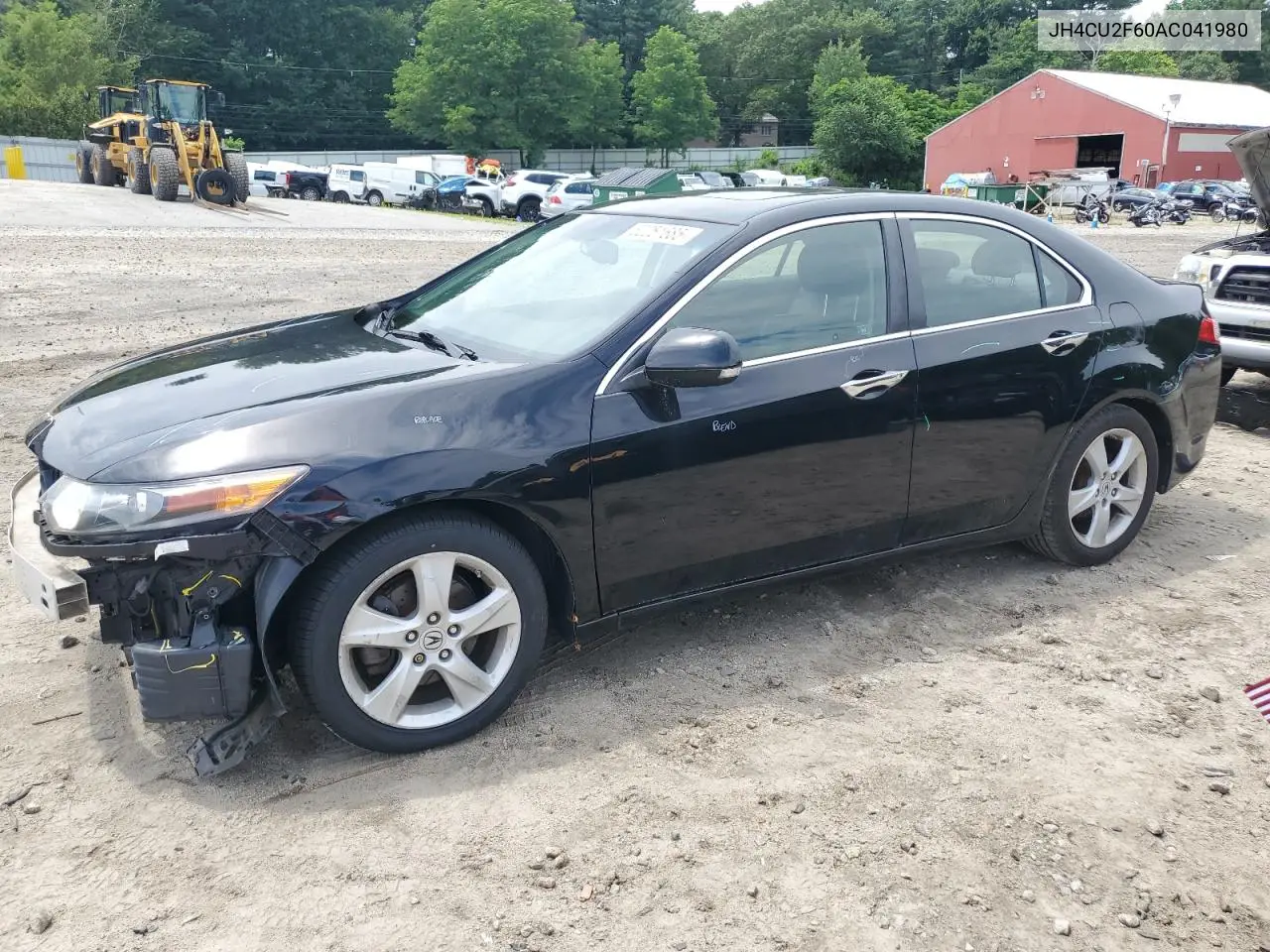 2010 Acura Tsx VIN: JH4CU2F60AC041980 Lot: 62051685