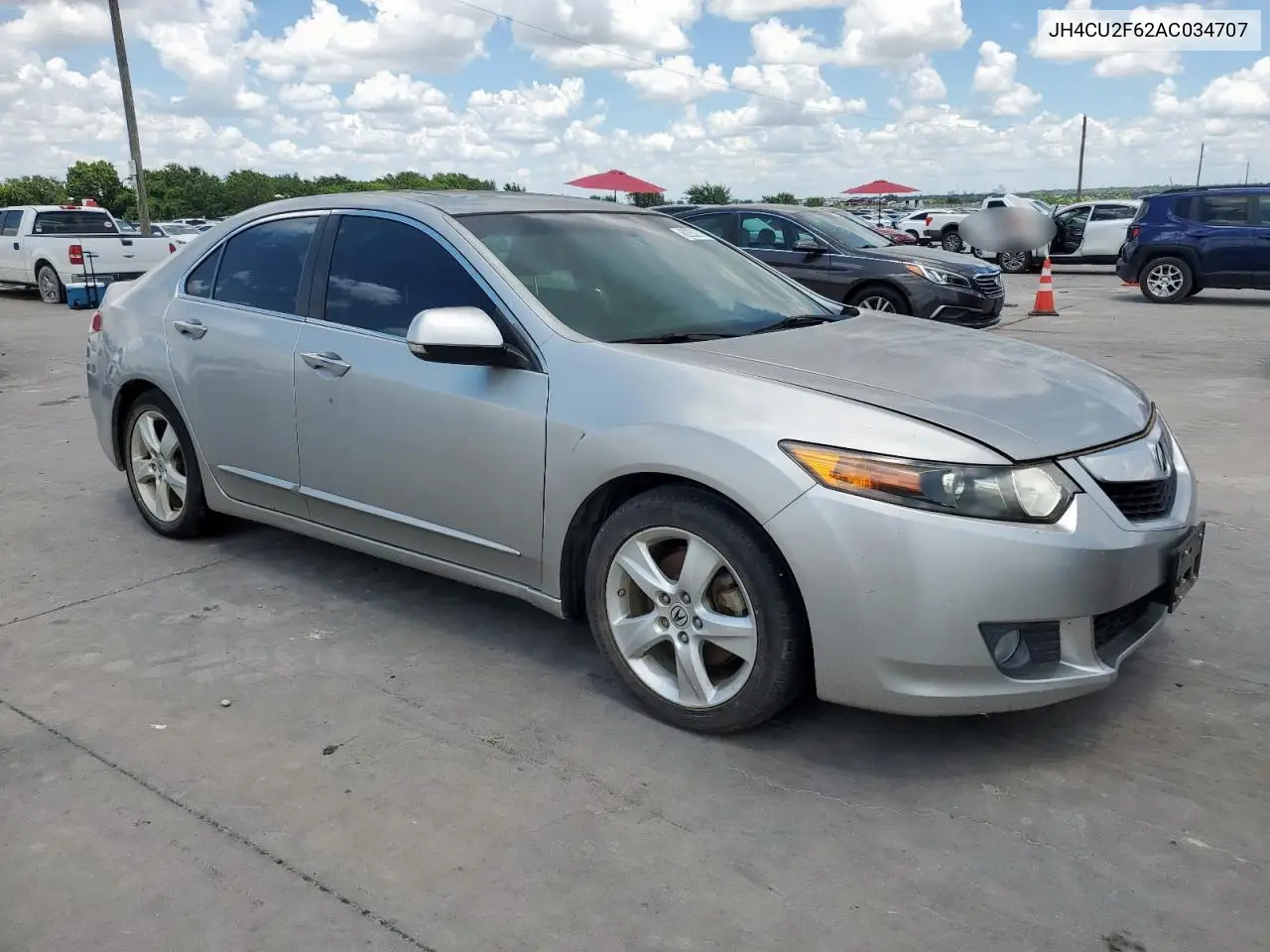 2010 Acura Tsx VIN: JH4CU2F62AC034707 Lot: 62252375